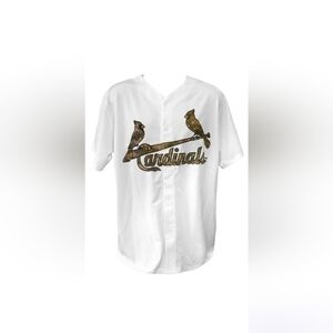 St. Louis Cardinals adult SGA XL Camo military baseball Jersey NWOT